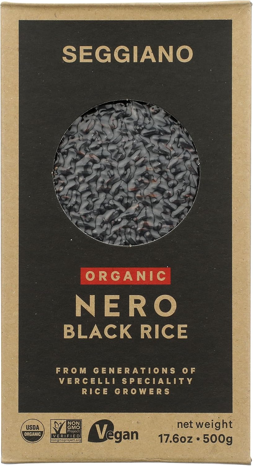Seggiano, Rice Black Nerone Organic, 18 Ounce