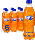 Fanta Orange, 16.9 Fl Oz, Pack of 6