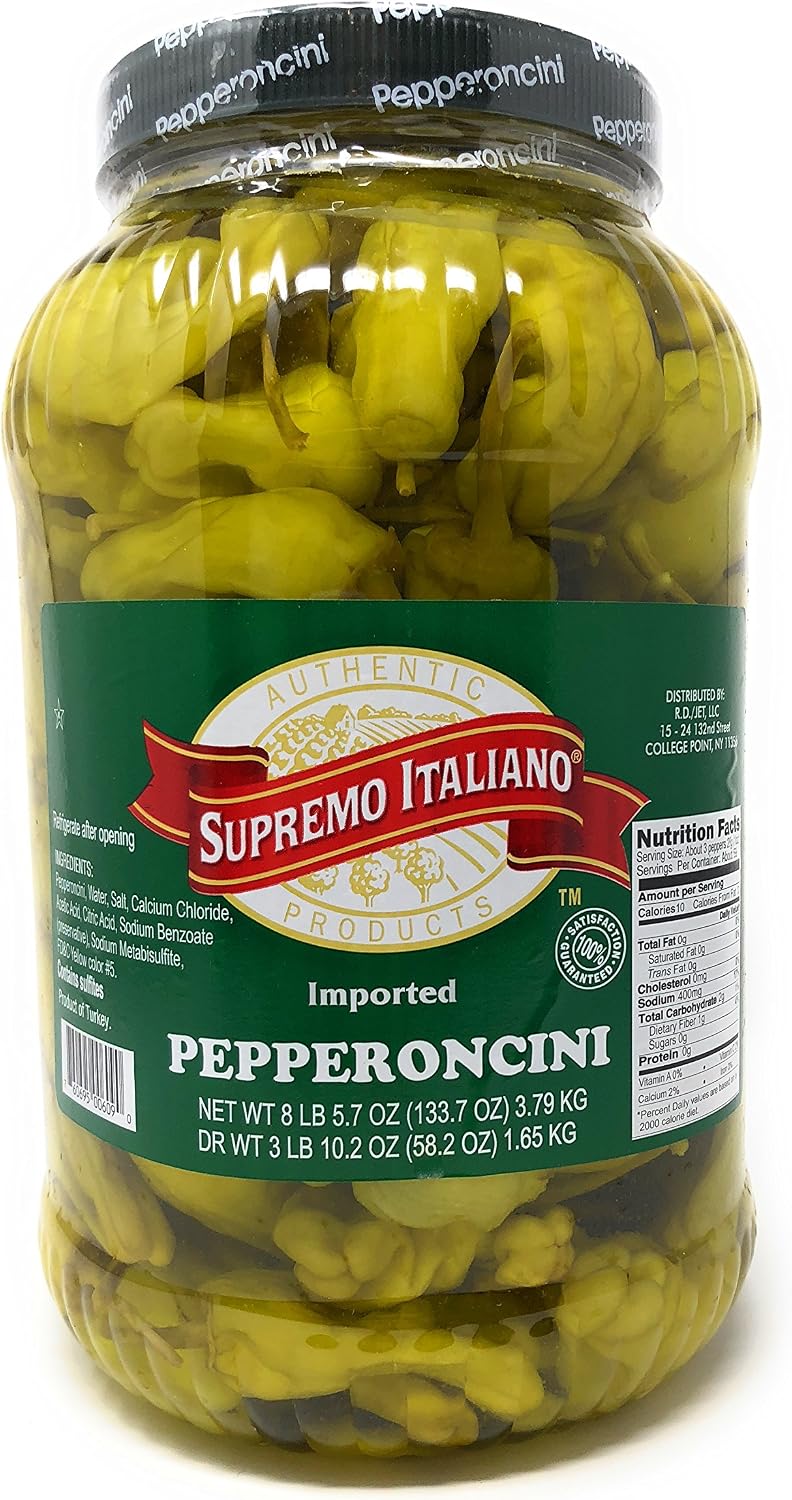 Supremo Italiano Pepperoncini, 3 Lbs