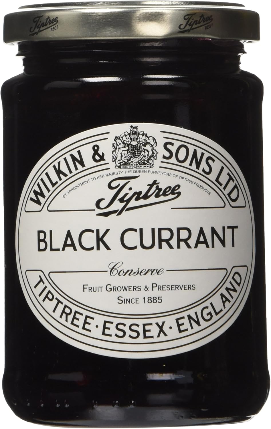 Wilkin & Son Tiptree Jams Blackcurrant 12oz (Pack of 2)