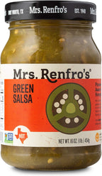 Mrs. Renfro’s Green Salsa – Gluten Free (16-oz. jars, 4-pack)