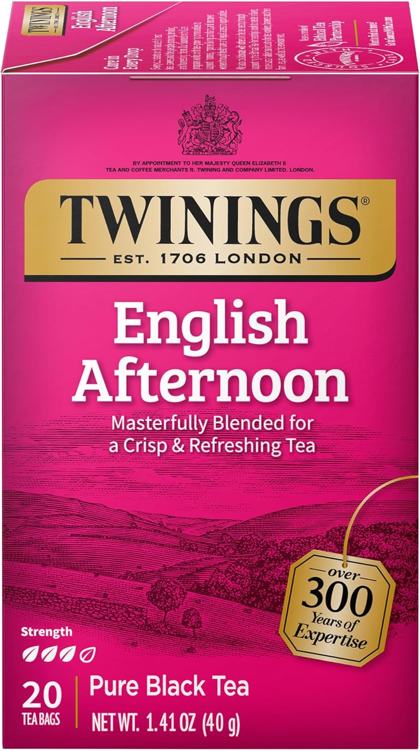 Twinings Tea English Afternoon Tea, 20 ct