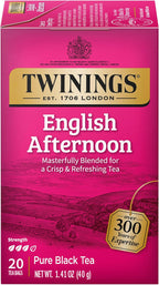 Twinings Tea English Afternoon Tea, 20 ct