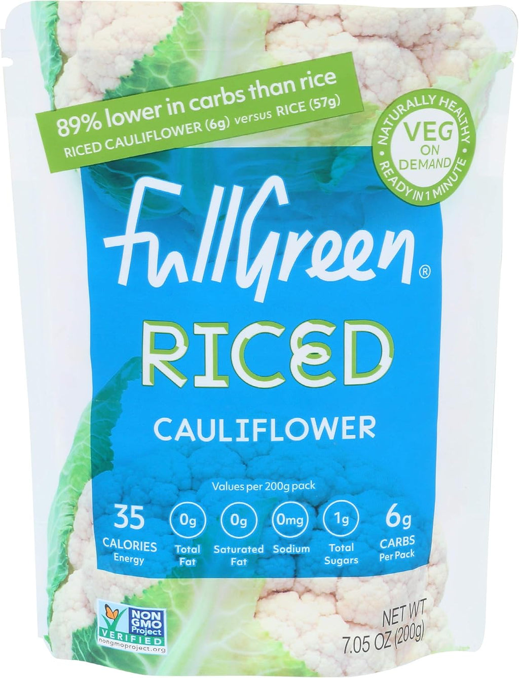 Cauli Rice - Fullgreen - Low Carb Riced Cauliflower (Cauliflower, 1 Count)