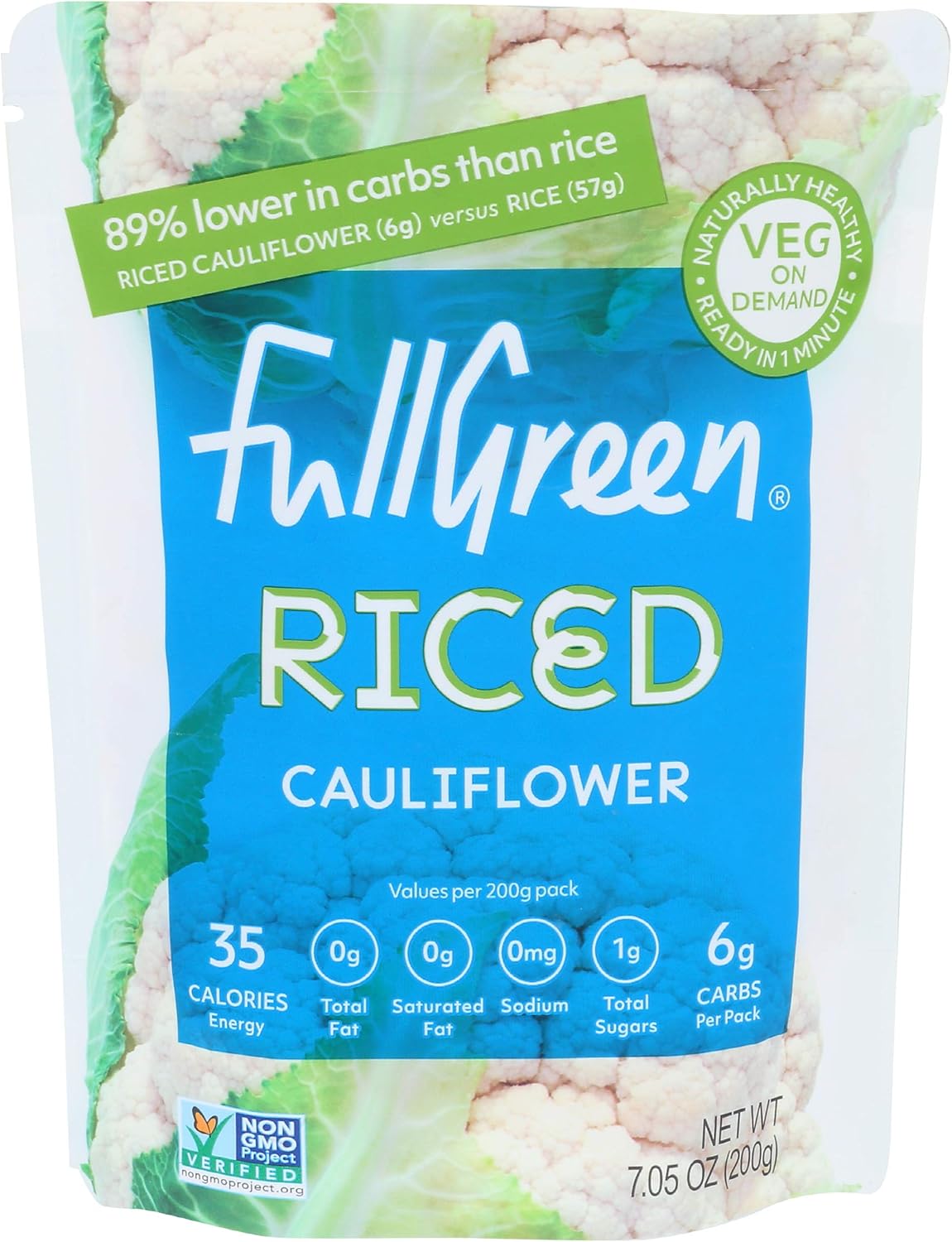 Cauli Rice - Fullgreen - Low Carb Riced Cauliflower (Cauliflower, 1 Count)
