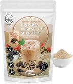 Okinawa Brown Sugar Bubble Milk Tea Instant 3in1 Powder Mix - 1kg (33 Drinks) | For Boba Tea, Milkshake, Blended Frappe and Bakery | Authentic Taiwan Recipe | No Preservatives by Moriyama Teahouse