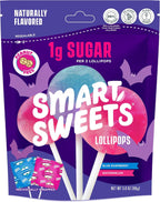Smart Sweets Halloween Lollipops, 3 Ounce