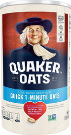 Quaker, Quick 1 Minute Whole Grain Oats, 42 Oz