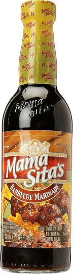 Mama Sitas Barbecue Marinade - 11.83 fl. oz.