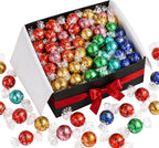 Milk Chocolate truffles assorted 60 count Premium Milk Chocolate Candy & Fine Chocolate with Hazelnut Bars - Basket Filler & Gift Arrangement Essential