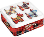 Campbells Shortbread Fingers Tartan Scottie Dogs Tin 3.2oz (90g) - Pure Butter Scottish Shortbread Cookies from Scotland, Crumbly Butter Fingers, British Tea Biscuits & Snacks, Scottish Treat Gift Tin