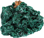 mookaitedecor Natural Malachite Raw Stone Crystal Mineral Specimen Ornament for Reiki Healing Home Decoration, 50-100g