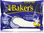 Baker's Angel Flake Coconut Sweetened 7 Ounce (2-pack)