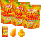 (3 Packs 1LB) MetaVita - Big Peelable Mango Gummy Candy –Individually Wrapped with Real Puree – Chewy Mango Peeling Candy, Gluten-Free