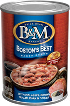 B&M Baked Beans, Boston's Best, 28 Ounce (Pack of 12)