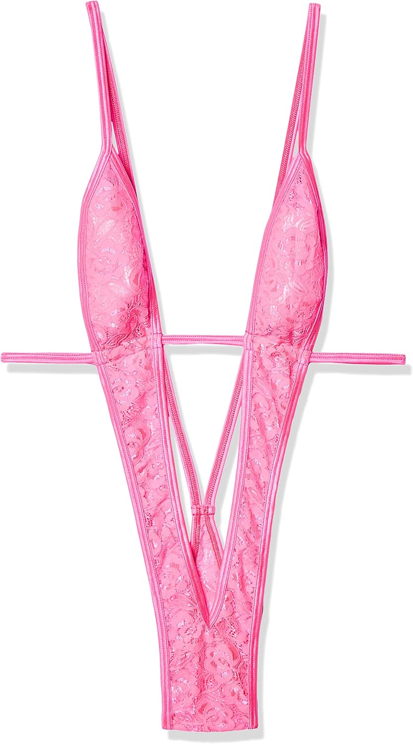 BODYZONE Women's Lace Sling Shot W/Underbust Strap