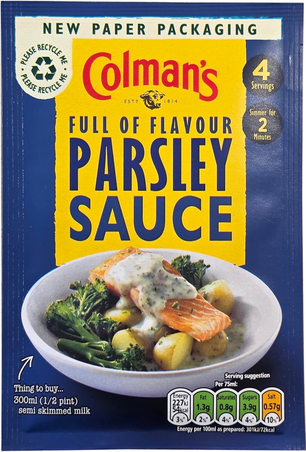 Colman's Parsley Sauce Mix (20g) by Groceries