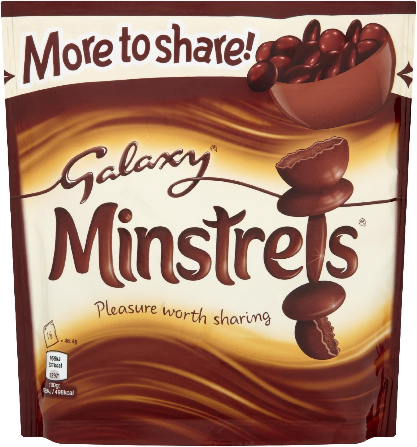 Mars Chocolate Galaxy Minstrels Pouch 210 G