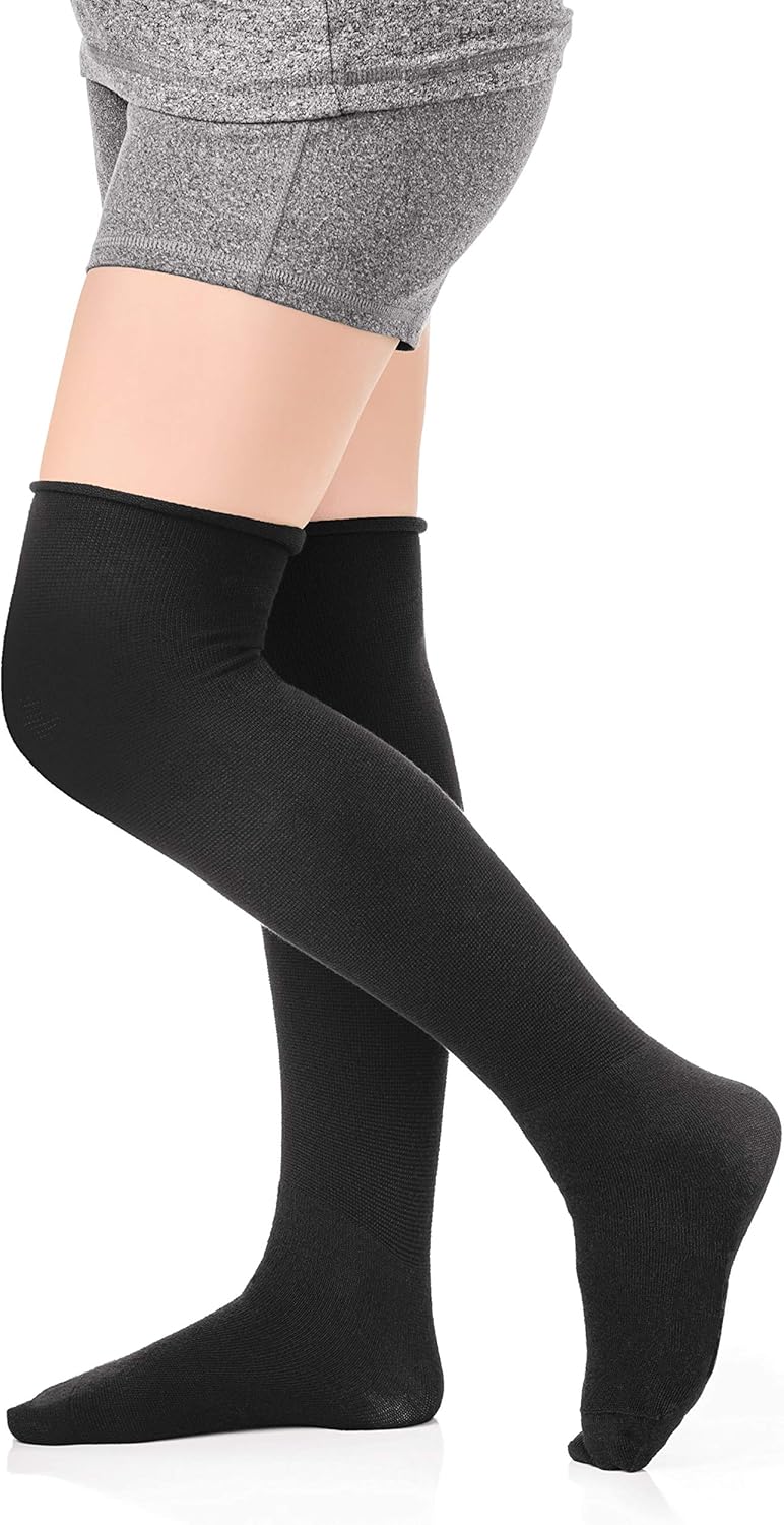 L&R Ready Wrap Liner Sock Calf and Foot, ReadyWrap, 1 Pair (Below Knee - XXL)