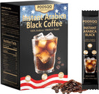 Instant Coffee Packets 20 Count, Medium Roast 100% Arabica Instant Coffee Sticks, Sugar Free Black Coffee Single Serve, Hot or Iced Coffee Powder, Travel Friendly Instant Coffee Packets (2.82oz / 80g)