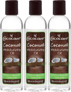 Cococare Coconut Moisturizing Oil 8.5 Ounce (260ml) (Pack of 3)