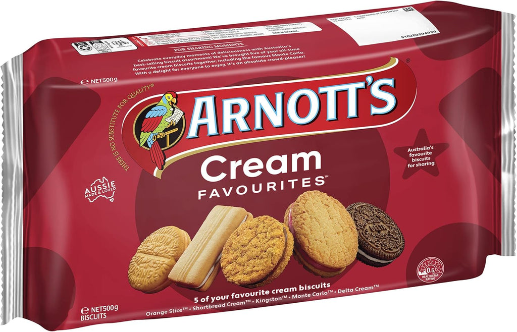 Arnott's Assorted Cream Biscuits 500g
