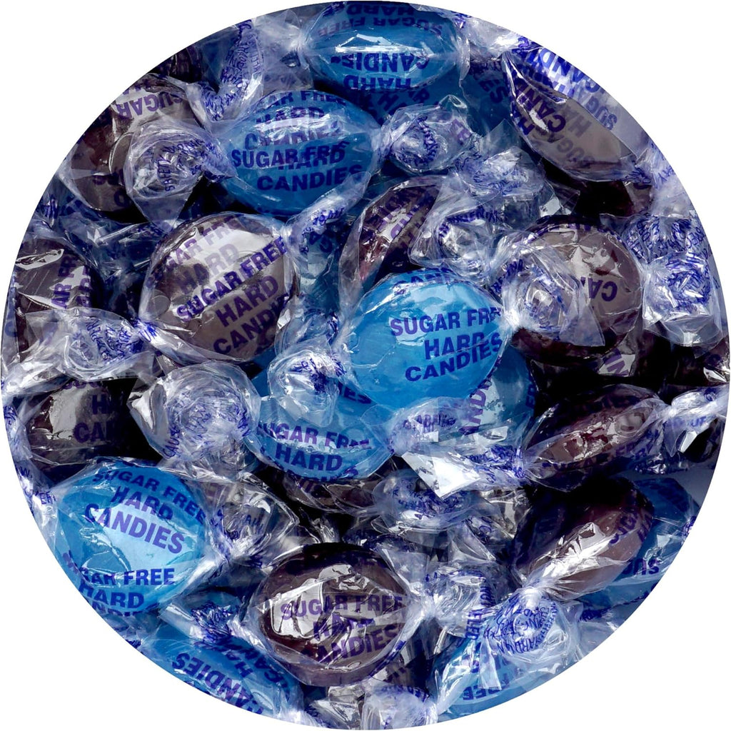 Arcor Sugar Free Mixed Berry Hard Candy, 1 Pound Bulk Bag (Approx. 70 Pieces), Individually Wrapped Hard Candy, The Hampton Popcorn & Candy Company