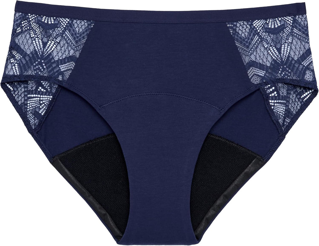 Thinx Ultra-Soft Leakproof Briefs for Women – Reusable, Comfy Period Underwear Holds Up to 12 Tampons