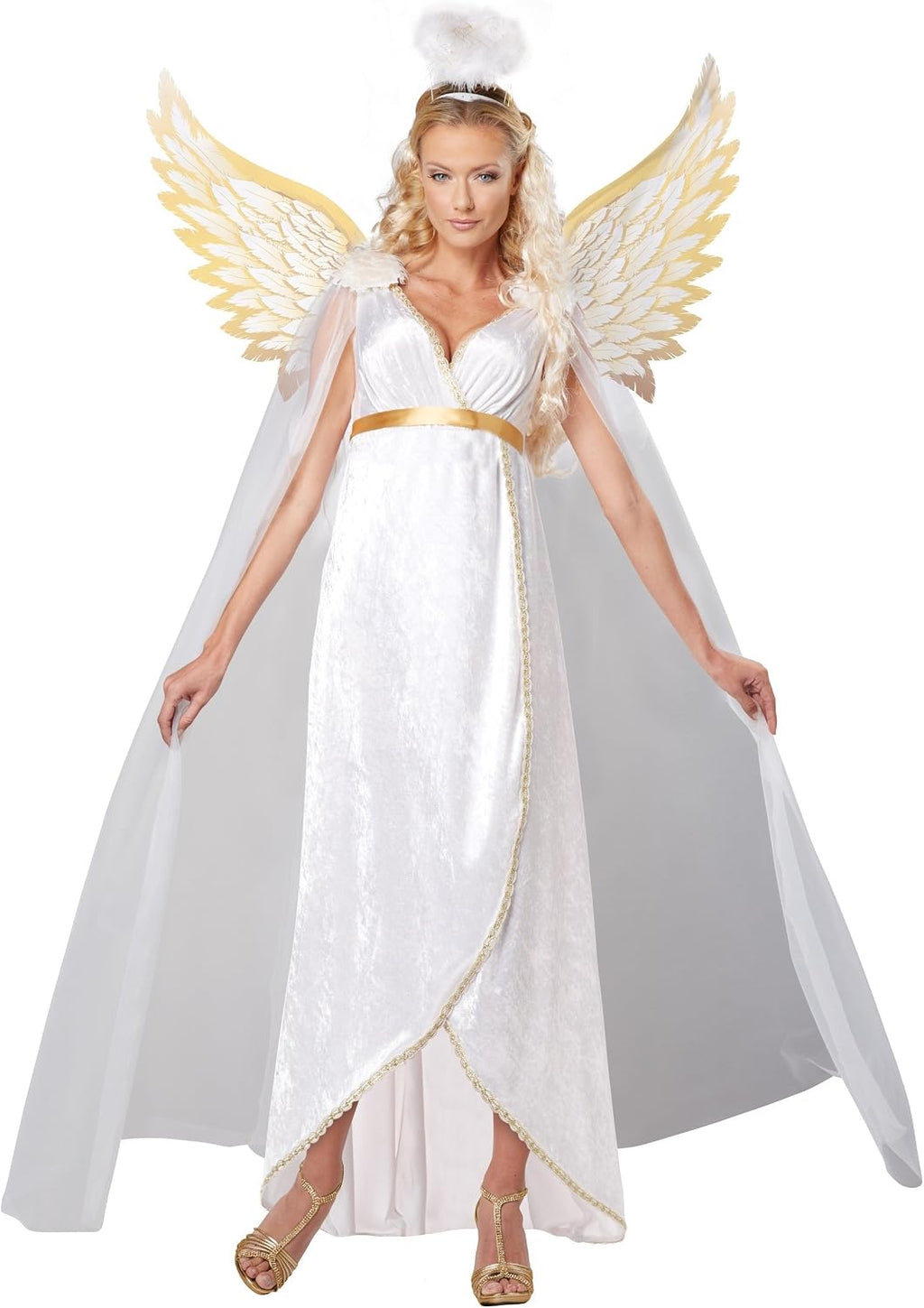 California Costumes womens Guardian Angel Plus Adult Sized Costume