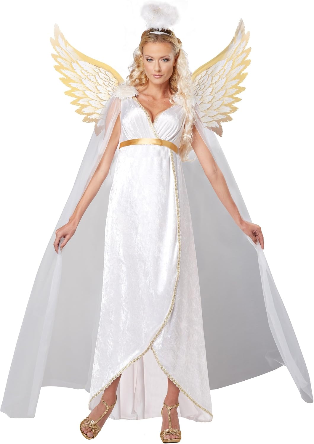 California Costumes womens Guardian Angel Plus Adult Sized Costume