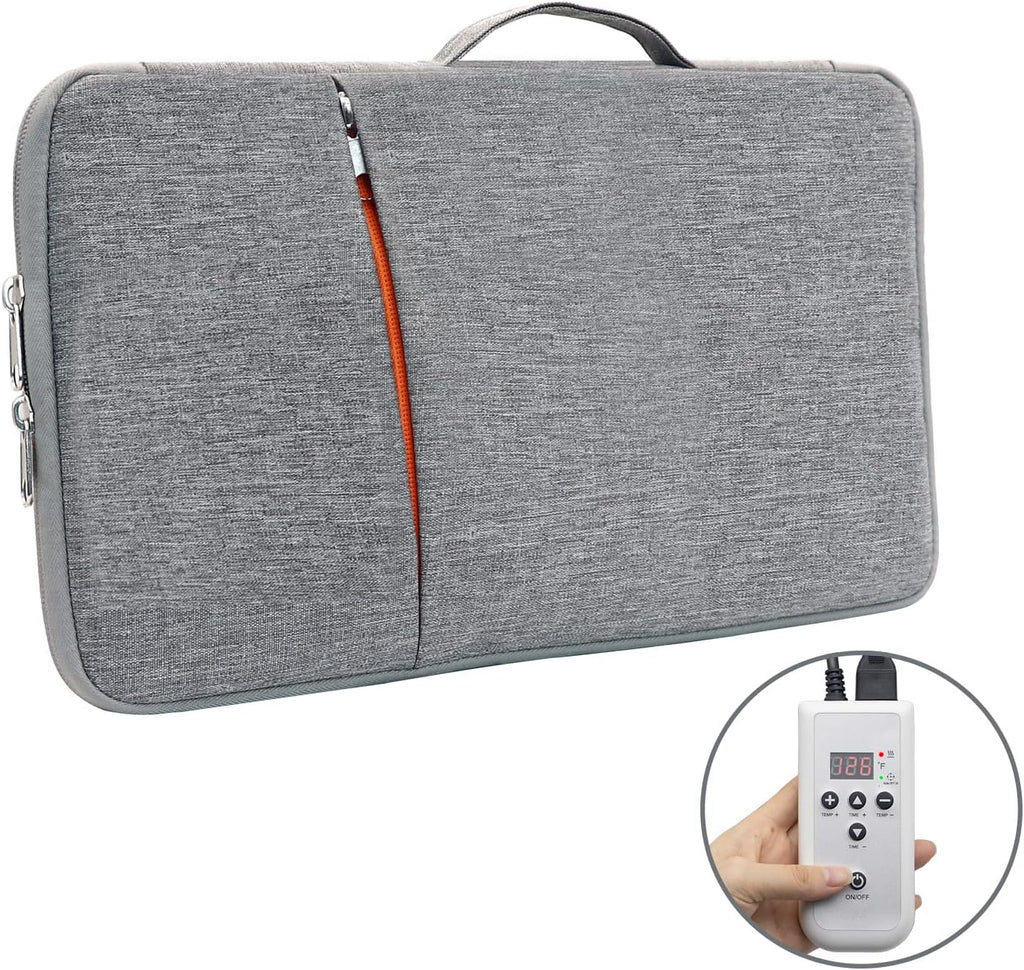 Portable Hot Stone Massage Warmer - Digital Controller Rocks Heating Bag, Electric Massager and Heater for Home Spa Relax Muscles 110V (NO Stone) (Small Size)
