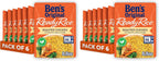 BEN'S ORIGINAL Ready Rice Roasted Chicken Flavored Rice,Easy Dinner Side,8.8 OZ Pouch,(Pack of 12)
