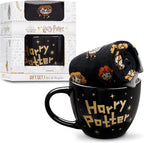 Harry Potter Gifts Mug & Socks Gift Set for Women Teens US Size 4-9, Tea & Coffee Ceramic Mug & Soft Calf Socks Set (4/9 US)