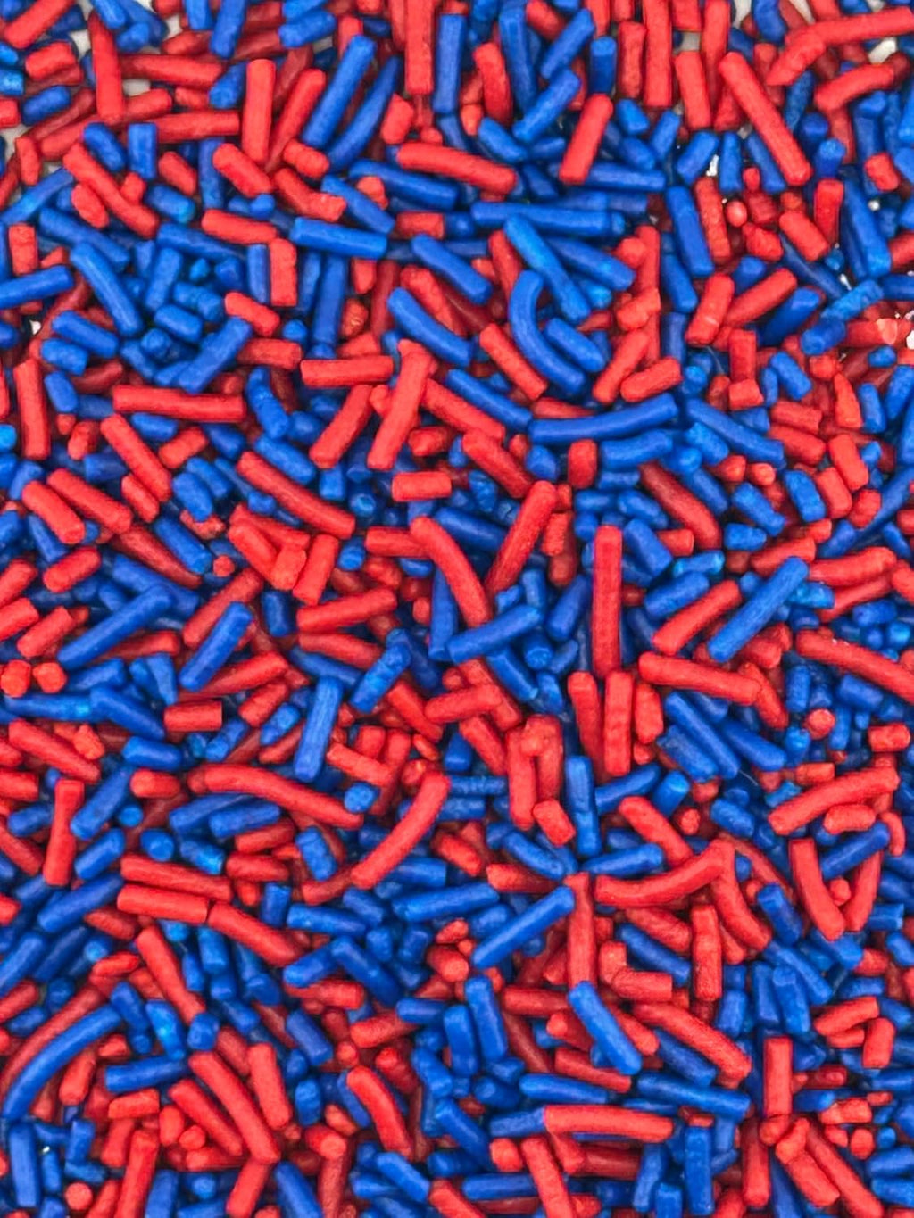 Red and Blue Sprinkles for Cake, Cupcake, Cookie Decorations, Ice Cream and Donut Toppings Edible Decorating Baking Supplies - 4 oz package Super Hero Mix