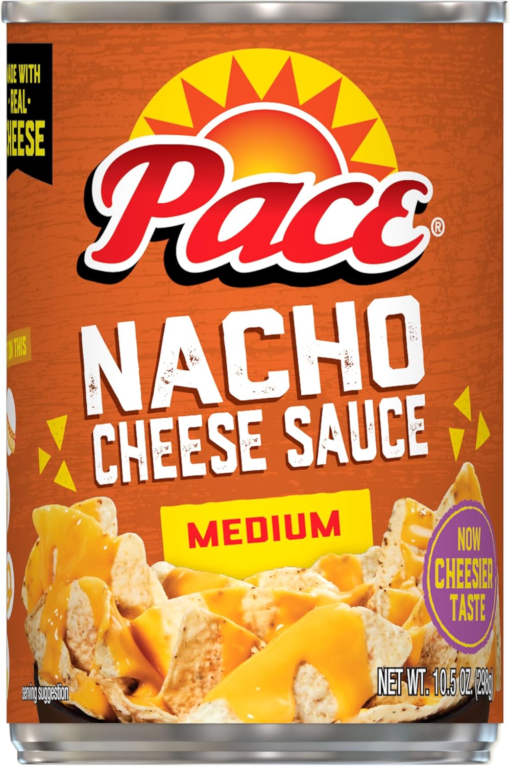 Pace Medium Nacho Cheese Sauce, 10.5 oz Can