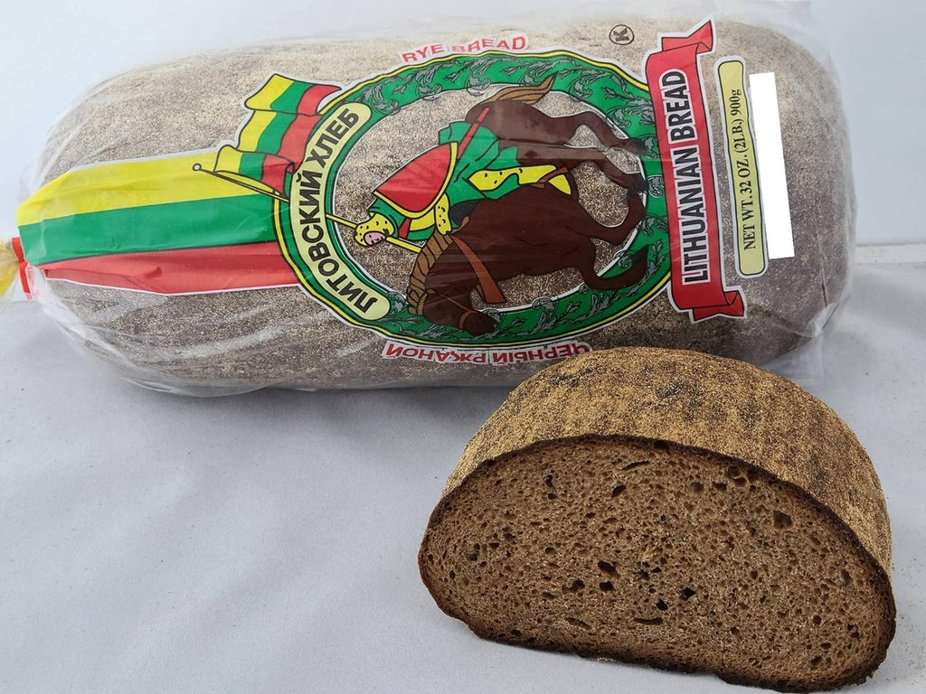 Authentic Lithuanian Rye Bread Pack Of 2