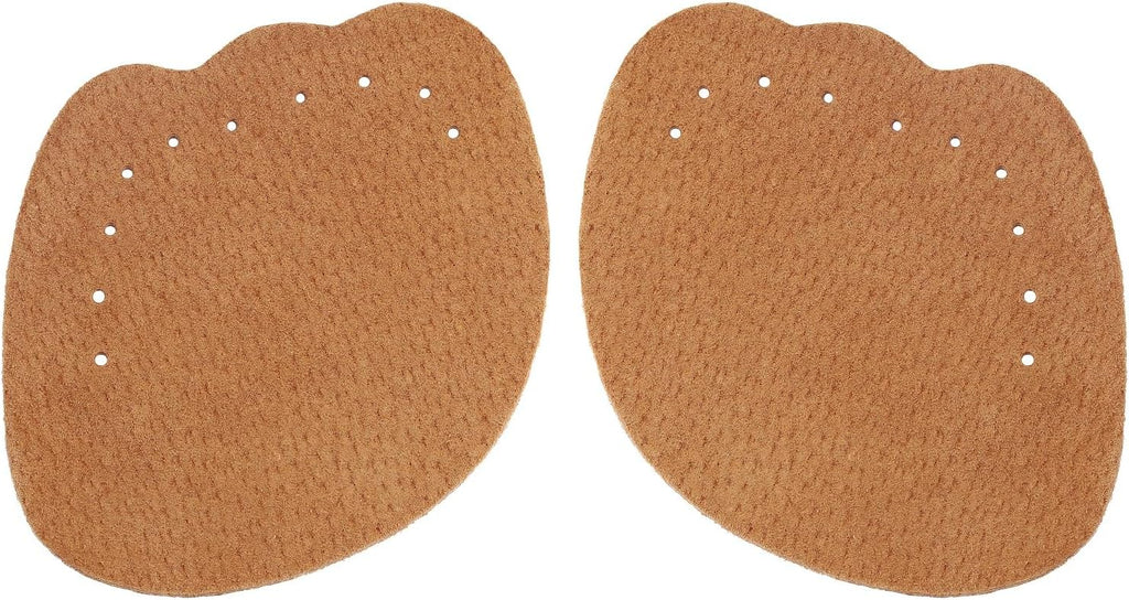 2 Pair Metatarsal Pads for Sandals | Pigskin Weight Shifting High Heel Inserts for Women | Ball of Foot Anti-Slip Comfort Pads Invisible Self-Adhesive Forefoot Shoe Insoles