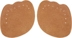 2 Pair Metatarsal Pads for Sandals | Pigskin Weight Shifting High Heel Inserts for Women | Ball of Foot Anti-Slip Comfort Pads Invisible Self-Adhesive Forefoot Shoe Insoles