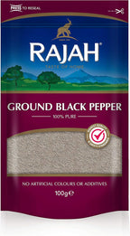 Rajah Pepper Black Ground Pkt 100G