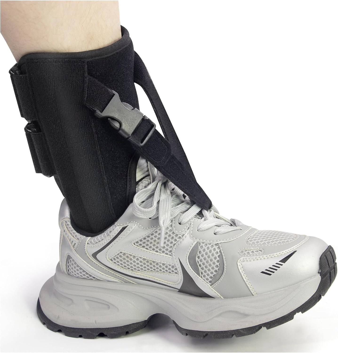 Hiball Afo Foot Drop Brace for Walking, Adjustable Drop Foot Brace with Shoes, Ankle Foot Orthosis for Men & Women, Improve Walking Gait, Prevent Falls and Injuries, Foot Up Splint for Ankle Support