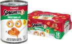 SpaghettiOs Canned Pasta with Meatballs, 15.6 oz Can (12 Pack)