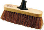 Elliott 25 cm Natural Coconut Fibre FSC Certified Broom Head Replacement with Stiff Bristles – Heavy Duty, Ideal for Indoor use, Homes, Kitchens and Spring Cleaning, Brown