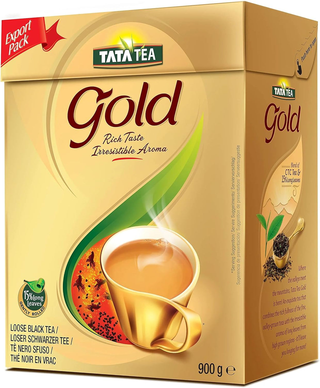 TATA Tea Gold Loose Leaf Premium Black Tea - 31.7 Ounce/ 900 Grams