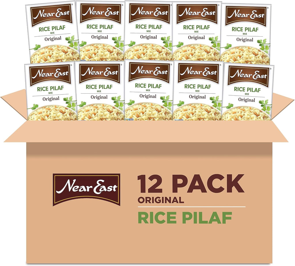 Near East Rice Pilaf Mix, Original, 6.09 Ounce (Pack of 12 Boxes)
