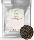 Starwest Botanicals Cleavers Herb Organic - Dried Loose Leaf Herb for Tea & Herbal Blends, Cut & Sifted, Certified Kosher, Non-GMO - Bulk 1 lb Bag