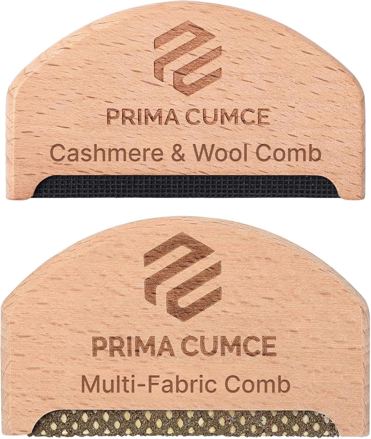 2 PCS Wooden Sweater Comb for De-Pilling Cashmere, Wool, Knitwear, Manual Lint Remover, Portable Depiller for Clothes, Fuzz, Bobbles, Pilling Shaver, Fabric Defuzzer, Sweater Care Tool