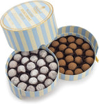 Charbonnel et Walker - Milk & Dark Sea Salt Caramel Truffles, Elegant Layered Box (1.125lbs)