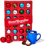Bombombs, Hot Chocolate Bomb Gift Set, 5 Flavors in Colorful Wrappers; Fudge Brownie, Caramel Candy, S'Mores, Cookies & Cream, & Peppermint, Set of 24