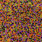 Halloween Nonpareils Sprinkles - 4.6oz (130g) Bulk Black, Purple, Orange, Green Cake Decorations Mix | Edible Cupcake Toppers, Cookie & Ice Cream Toppings for Halloween Parties & Celebrations