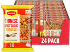 Maggi Chinese Spicy Garlic Noodles, Instant Ramen Noodles, 3 min, Vegetarian, Halal, Kosher, 24-Pack